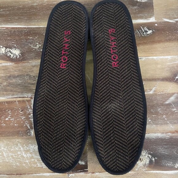 Rothys Womens Casual Knit Slip On Sneaker Size 9.5 Comfort Travel Minimalist - Picture 9 of 11